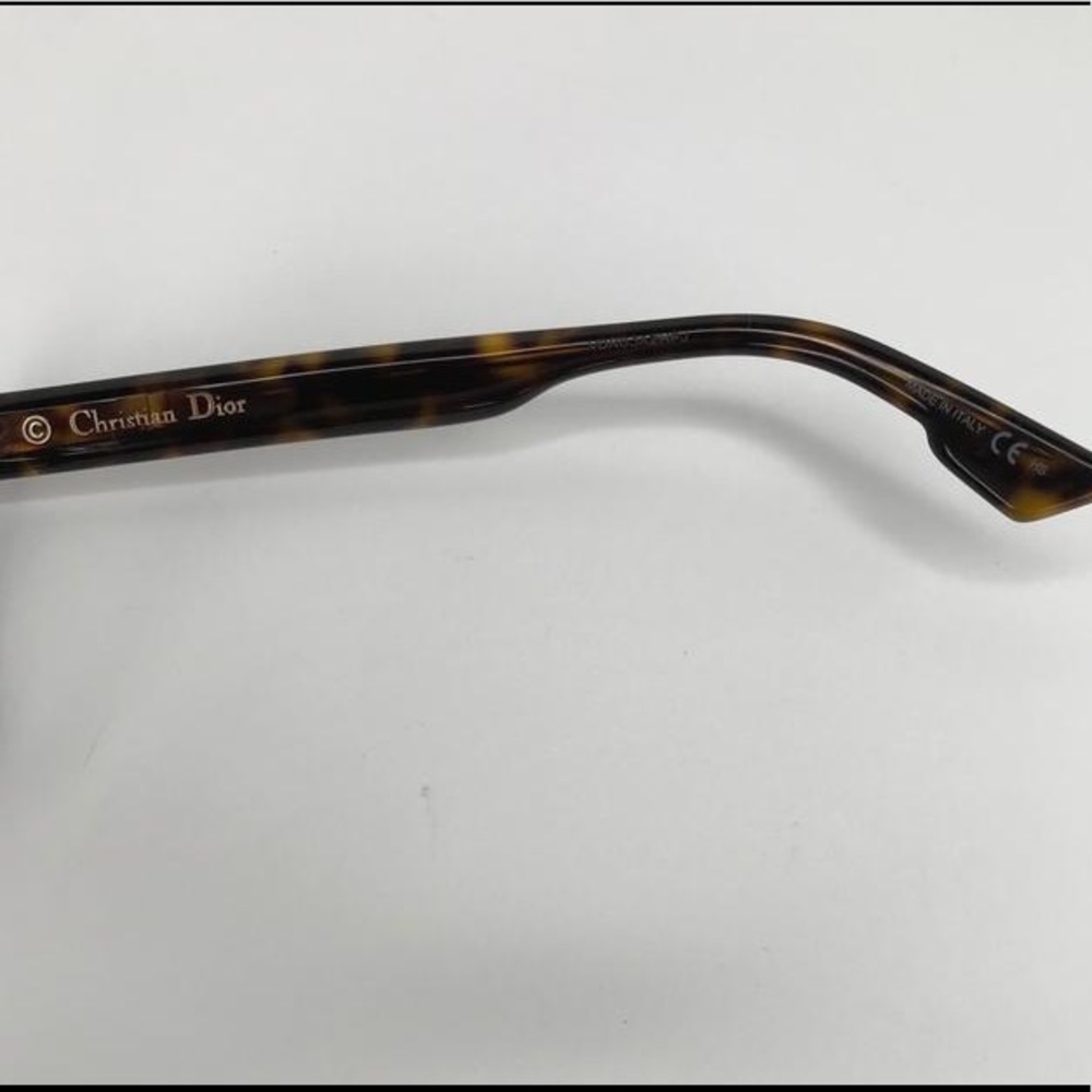 Dior Ladies Tortoise Aviator/Pilot Eyeglass Frames Diorcd2f 086 51 Eyeglasses - Picture 9 of 9